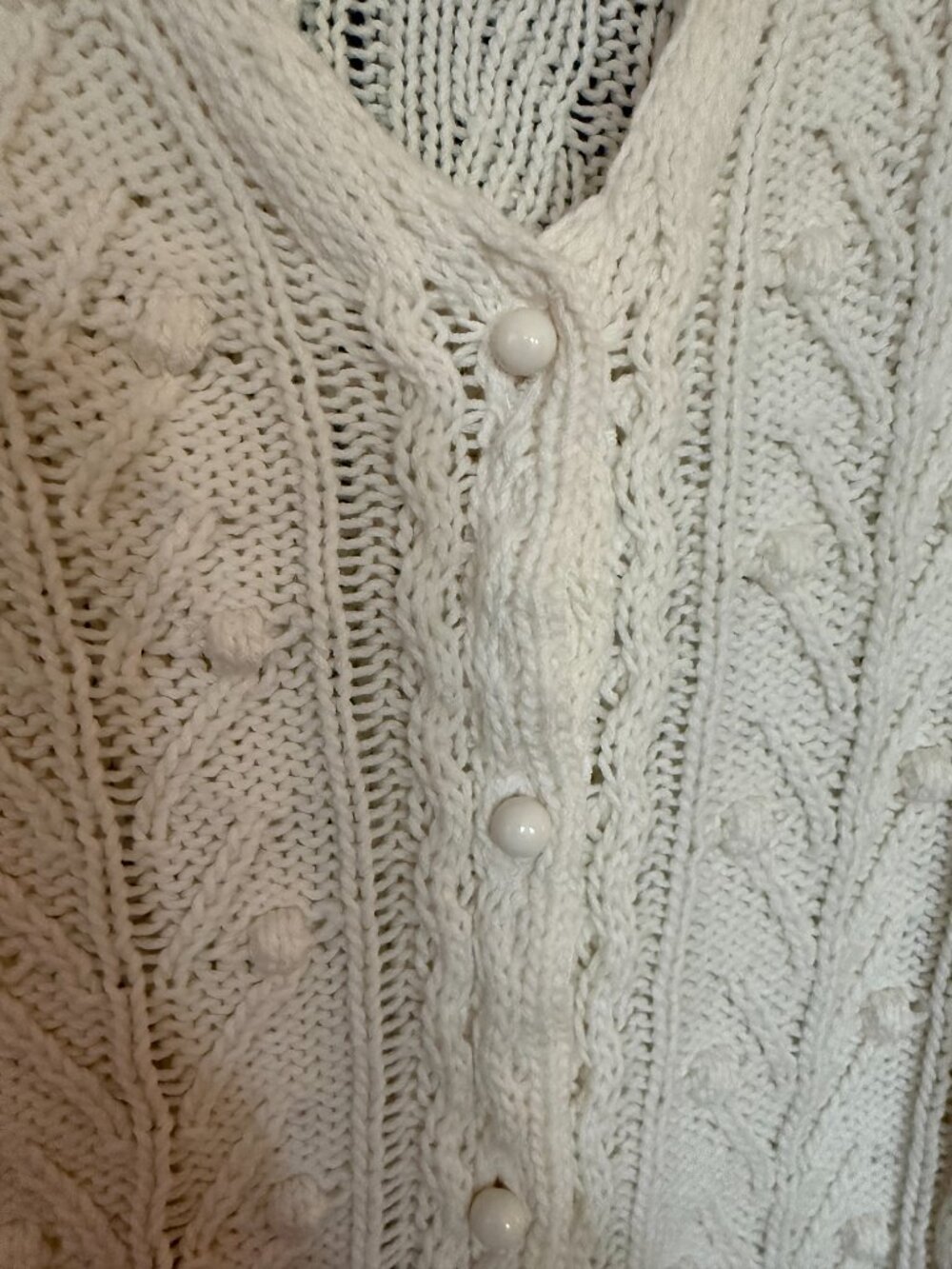 Sezane Beryl Cardigan - Ecru - Size Small - Excellent Condition! - Picture 7 of 10